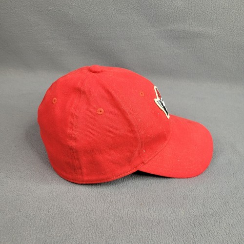 Adidas NC State Wolfpack Performance Golf Hat Mens OSFA Red A-Flex - Picture 4 of 8