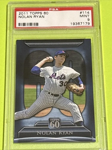 2011 Topps - Topps 60 Nolan Ryan #T60-114 PSA 9! Mets