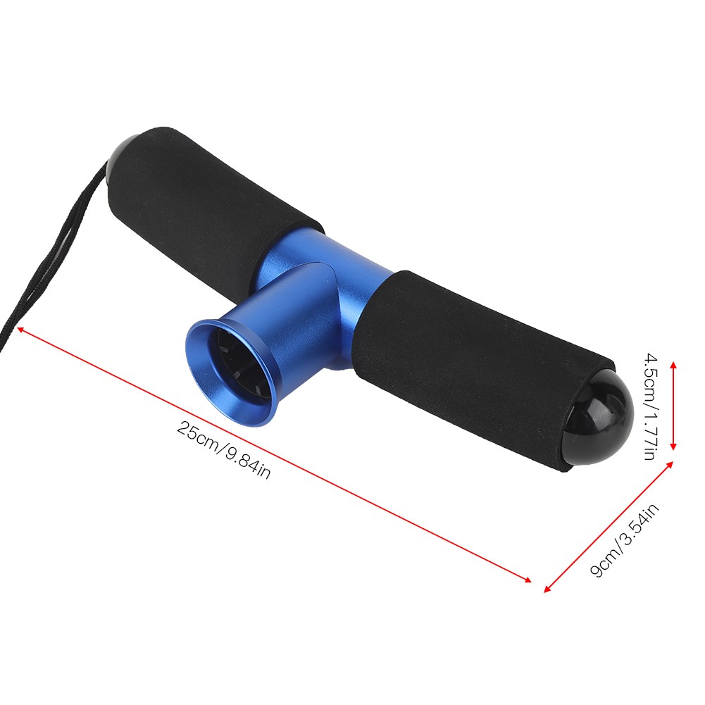 Aluminum Alloy Portable Fishing Fighting Waist Belt Rod Pole Holder& LW