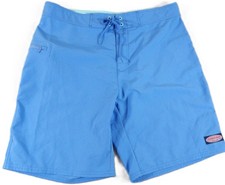 Vineyard Vines Board Shorts Men 36 Blue Performance Swim Trunks Surf Beach Logo