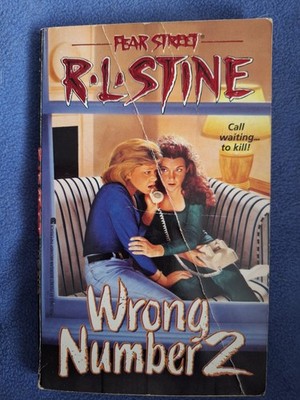 Fear Street Wrong number 2 By R.L. Stine Vintage YA Horror  acceptable 