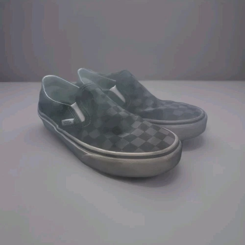 Slip bassi Vans taglia 5 Scacchiera nera e grigia