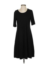 H By Halston Women Black Casual Dress XS