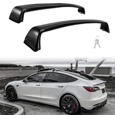Roof Rack Rail Cross Bar For Tesla Model 3 2017-2023 Aluminum Luggage Carrier