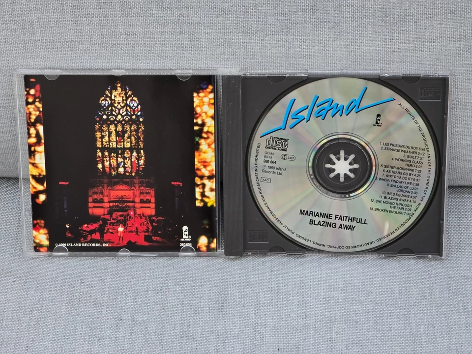 CD - Marianne Faithfull - Blazing Away - Bild 3 von 3