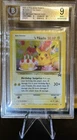 WotC 1999-02 Pokemon Promos Black Star #24 Birthday Pikachu Holo Beckett BGS 9