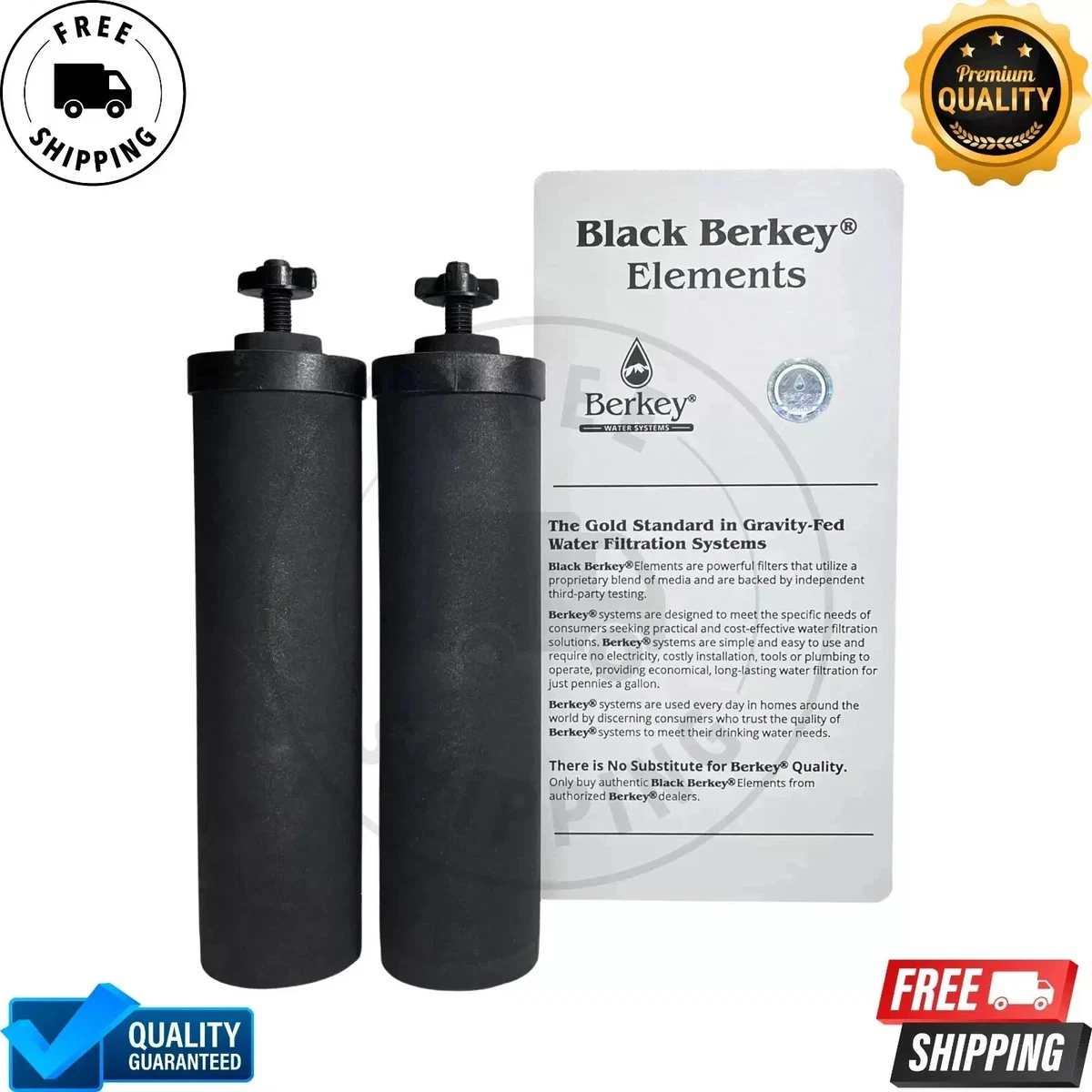 バーキー Berkey 純正Black Berkey　交換用フィルター2個パック Berkey Black 2 Number in Pack Water Filters for sale | eBay