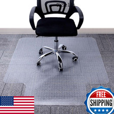 AiBOB 36x48 Flat Chair Mat for Low Pile Carpet Office Computer Desk Floor
