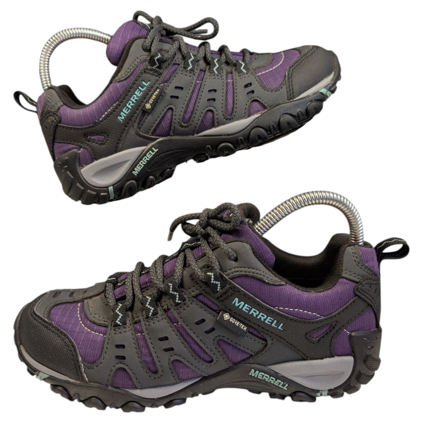Scarpe da trekking Merrell Accentor Sport Gore Tex da donna UK 4 viola J98406
