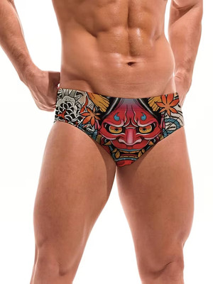 Stylish Tiger - 3D Print Swim Men's Briefs & Women's Briefs