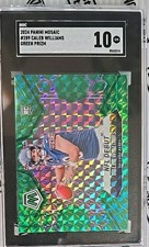 2024 Panini Mosaic NFL Debut Caleb Williams #289 Green Mosaic Prizm (RC) SGC 10