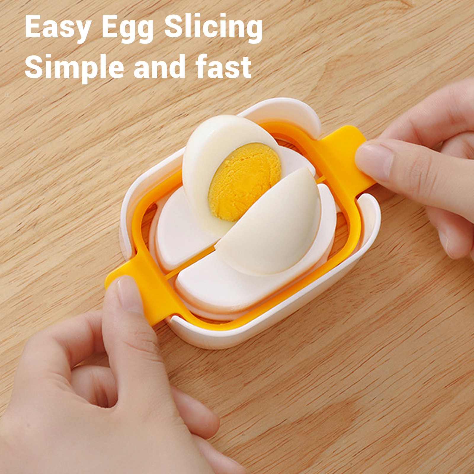 Microwave Egg Boiler Steaming Cutting Dual Use 4 Cavities Fast Microwave Boiled