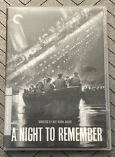 A Night to Remember (Criterion Collection) (DVD, 1958) for sale