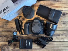 Canon EOS 6D Mark II Body, neuwertig,ca 771 Auslösungen, extra Zubehörpaket