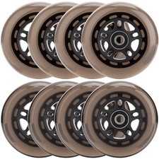 Inline Skate Wheels Outdoor  Indoor Inline Skate Replacement Wheels 85a Roll...