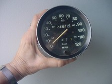 Oe 100 Mph Speedometer 1977-80 Mgb Speedo Works - Odo No