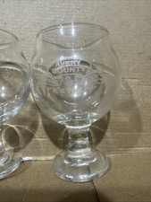 Avery County North Carolina Wine and Beer Festival Glasses Set of 2 4 Oz