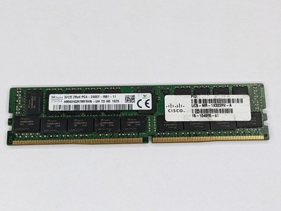 Hynix 32gb PC4-2400T 2Rx4 DDR4 ECC RDIMM Reg Server Memory HMA84GR7MFR4N-UH