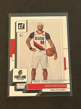 2022-23 Panini Donruss Basketball Gary Payton II Press Proof #110 Trail Blazers