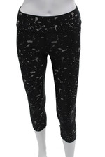 Terez Womens Black Capri Leggings Size S