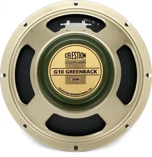 Celestion G10 Greenback 10" 30-Watt Replacement Guitar Speaker 16 Ohm