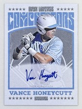 Vance Honeycutt 2023 ONYX Vintage Competitors Blue Ink Auto #CAVH Baseball Card