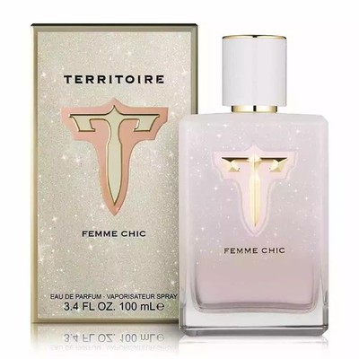Territoire Femme Chic Eau De Parfum 100ml/3.4 oz for Women-New in Sealed Box