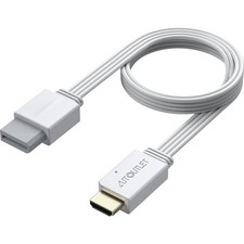 Platzsparender Wii HDMI Konverter mit 120cm Kabel für gestochen scharfe Bilder