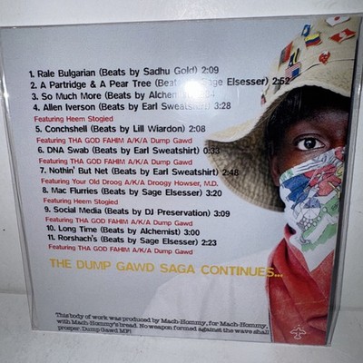 洋楽 MACH-HOMMY HOMMY EDITION CD MACH-HOMMY - DUMP GAWD Hommy Edition 2017 OG Pressing / CD / Mint