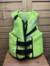 O'Neill Teen Reactor USCG Life Vest 1SZ Dayglo/Black/Flint Youth Large