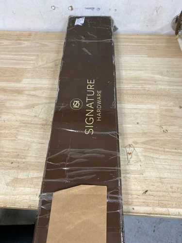 Signature Hardware 476856 28" Slide Bar for Hand Showers - Brushed Gold - Picture 2 of 2