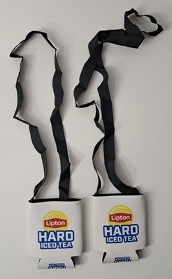 Lipton Hard Iced Tea Koosies 2 Neck Lanyards Can Insulators Coolers Promo Swag