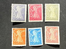 1950 Portugal St John of God Helping Ill Man Sc# 721-6 MLH SCV $94.35