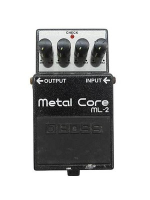 Boss ML-2 Metal Core Distortion Pedal High Gain Solid Sound Gebraucht