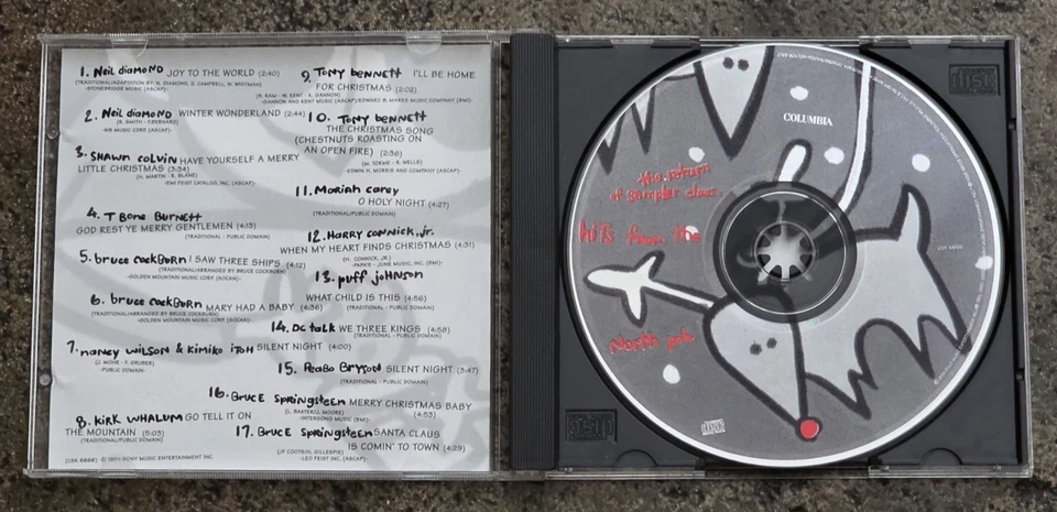 RARE 🎄 Christmas 🎄 PROMO Sampler CD Bruce Springsteen DC Talk MARIAH CAREY 🎁 - Image 2 of 3