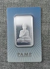 New Listing1 oz silver Pamp Suisse 'Faith' Buddha bar on Assayers card