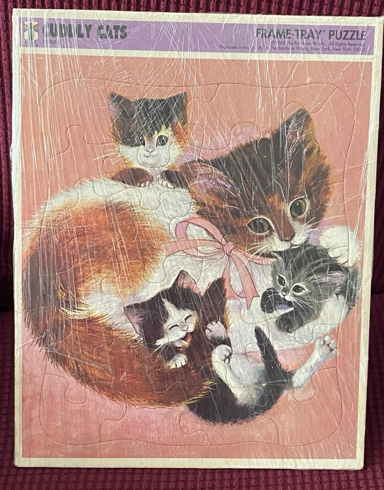 Rompecabezas Rainbow Works Cuddly Cats Foto 2 de 4