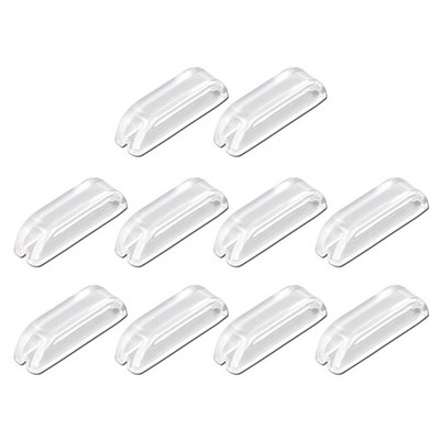 10 PCS Acrylic Pull Plastic Handles 30mm 1.2 Inch Mini Transparent Hardware