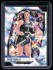 2024 Panini Prizm WNBA #43 Satou Sabally Ice Prizms