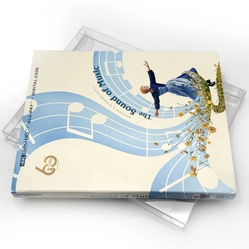 The Sound of Music 4K (1965) Ultra HD Blu-ray 2-Disc US Release w/RARE SLIPCOVER