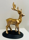 Decorative Standing Iron Reindeer Showpiece Statue For Home Office or Gift