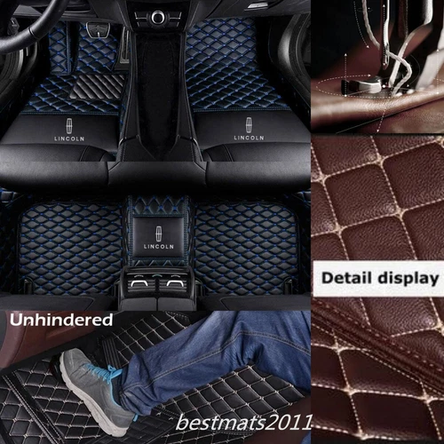 For Lincoln MKC MKT MKS MKX MKZ Continental Car Floor Mats Carpets Waterproof - Imagen 22 de 31