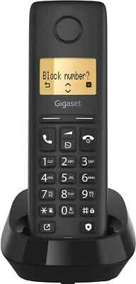 GIGASET - Pure 100H System - Téléphone sans fil - Noir - NEUF - Photo 1/2