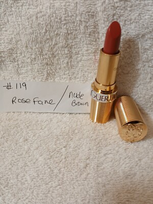 Guerlain KissKiss Pure Comfort Lipstick SPF 10  119 Rose Fane     Super rare
