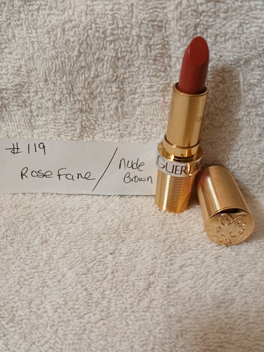 Guerlain KissKiss Pure Comfort Lipstick SPF 10 119 Rose Fane Super rare - 第 1/1 張圖片