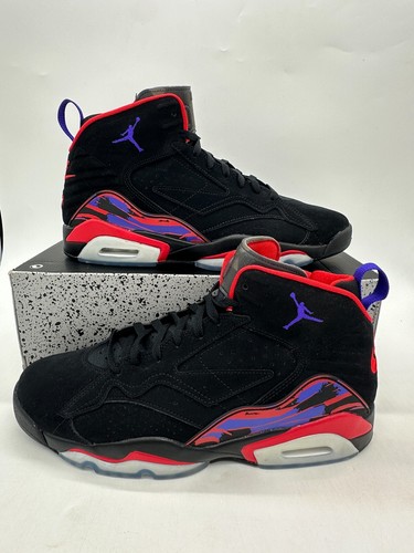 Jordan MVP Men's Size 13 Black Suede "Raptors" Athletic Shoes DZ4475 006