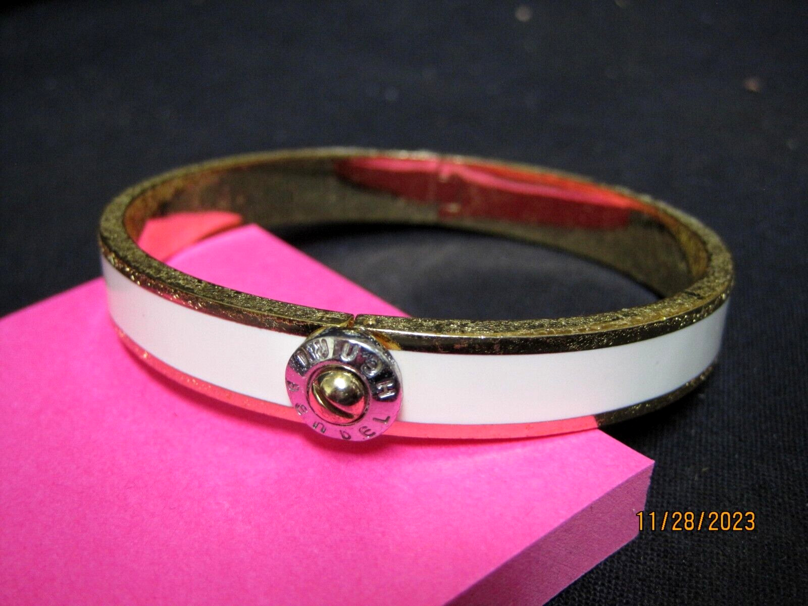 Nebraska Cornhuskers Enamel Hinge Bangle main image 0