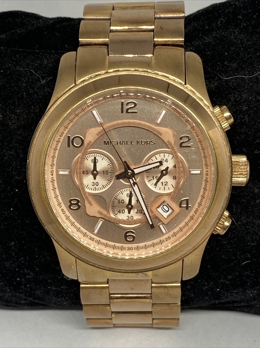 MICHAEL KORS Womens MK8096 Silver Stainless Steel Round Dial Analog Brand New Michael Kors MK8096 Watch | Mercari main image 2