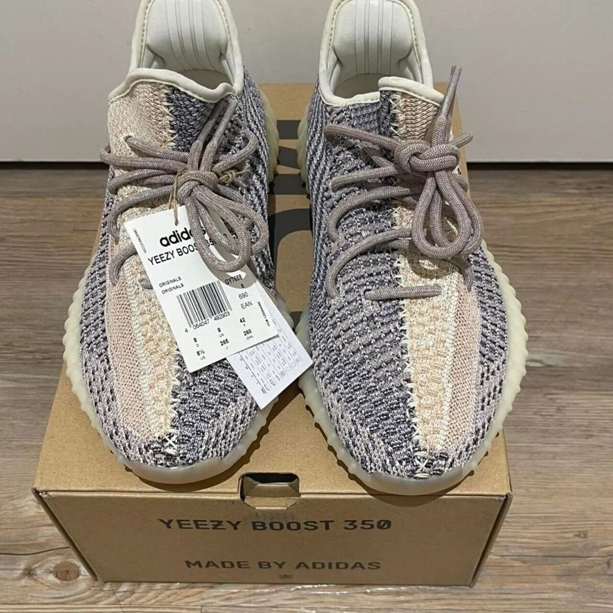 Yeezy Boost 350 V2 Ash Pearl UK 8- Authentic, Excellent Yeezy Boost 350 V2 Ash Pearl UK 8- Authentic, Excellent