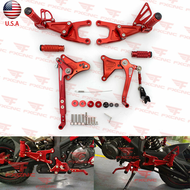 For TNT125 TNT135 2016-2025 Rearset Footrest Footpeg Brake Pedal